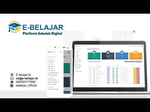 E-Belajar Platform E-learning Digitalisasi Sekolah