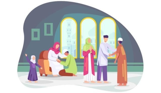 pendidikan anak di hari raya