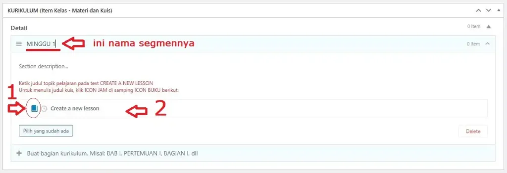 Cara Membuat Kelas Online 7 Cara membuat kelas online - MEMBUAT JUDUL PELAJARAN