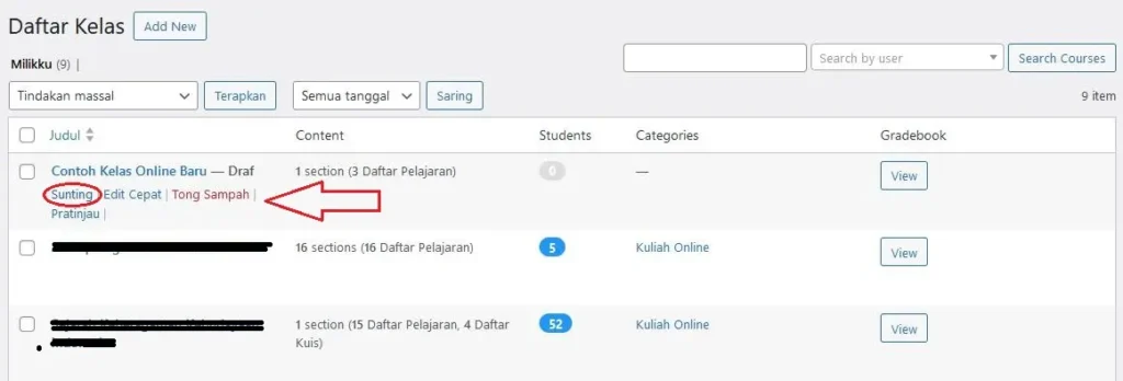 Cara Membuat Kuis Online 3 List Kelas Online
