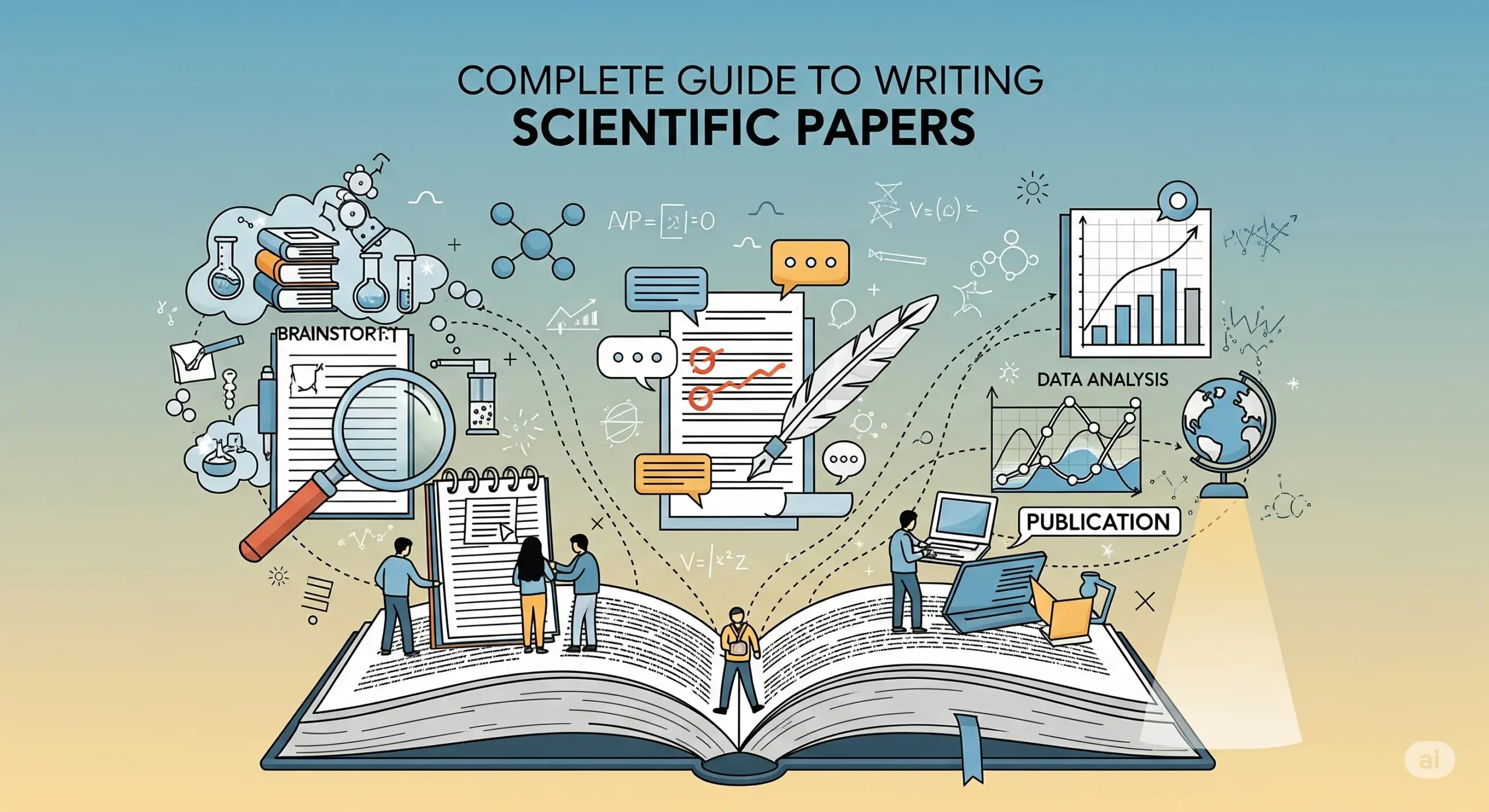 Ilustrasi Panduan Lengkap Menulis Karya Ilmiah