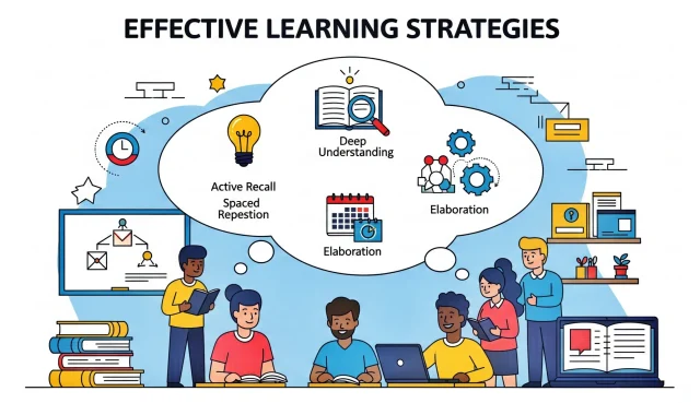 Gambar ilustrasi tentang Strategi Belajar yang Efektif